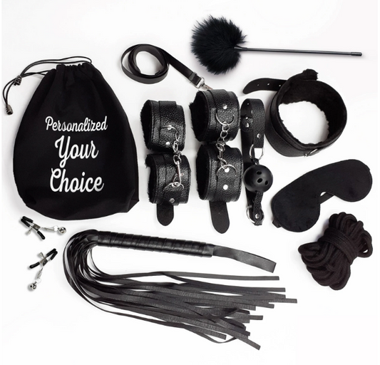 bdsm bondage kit with personalization