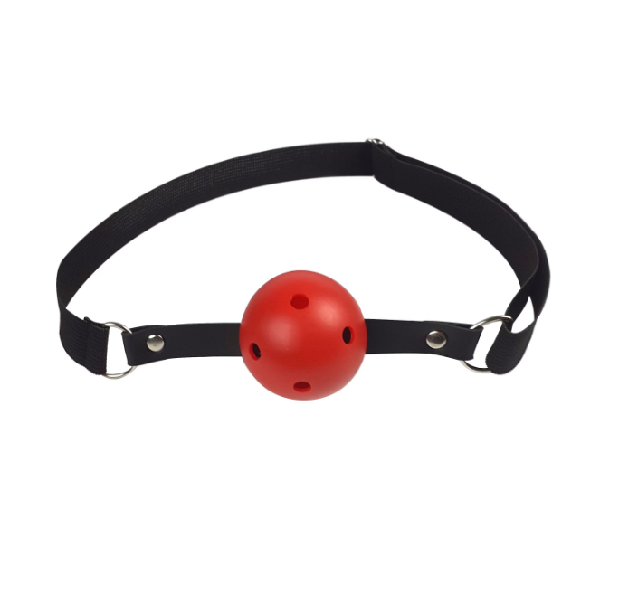 BDSM Ball gag red