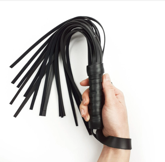 Eco leather BDSM flogger