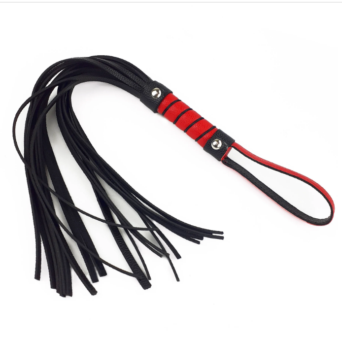 Eco leather BDSM flogger