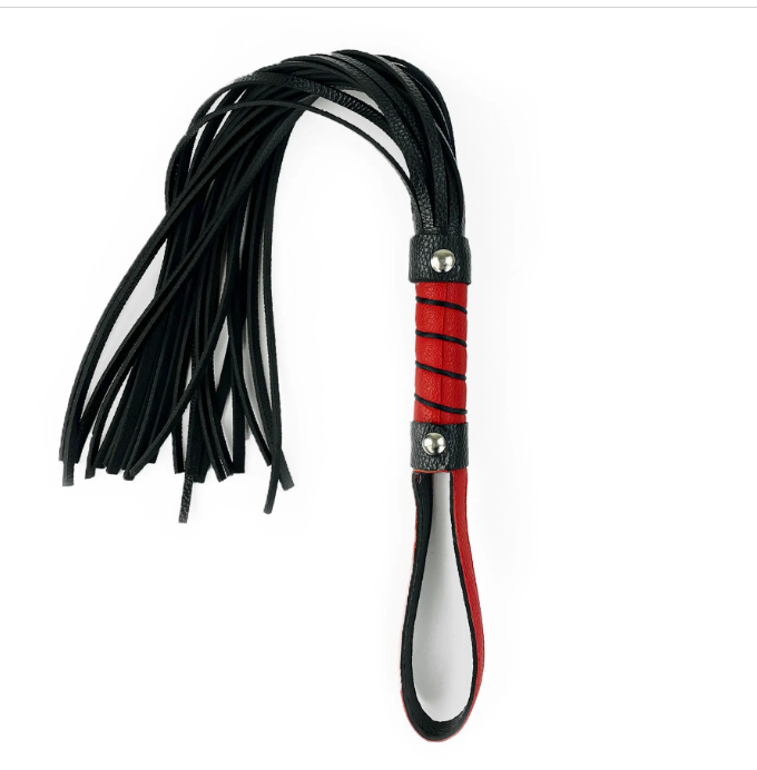 Eco leather BDSM flogger