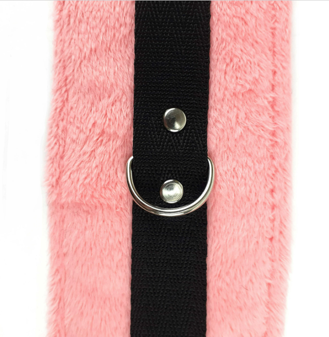Soft bdsm hog tie bondage kit restraints