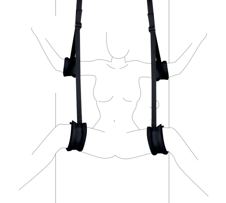 bdsm sex door swing