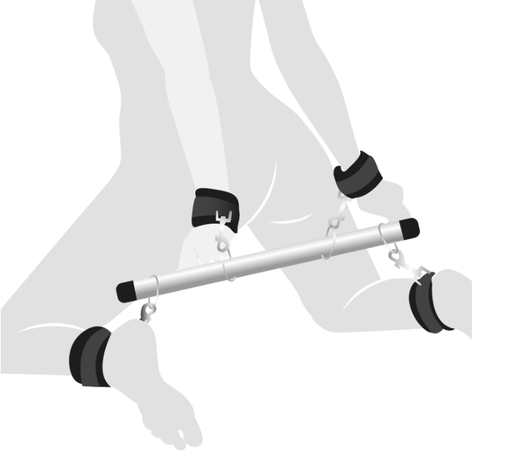 bdsm bondage leg spreader bar