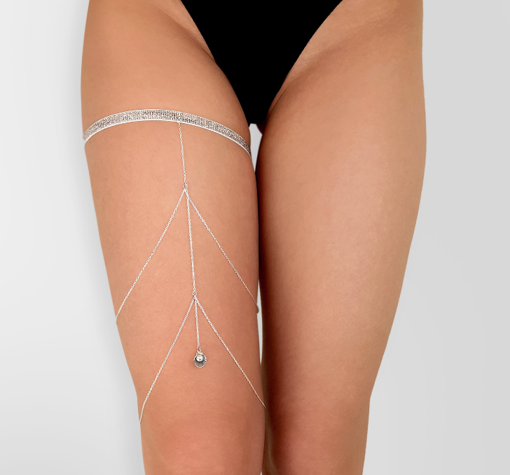 Leg chain jewelry