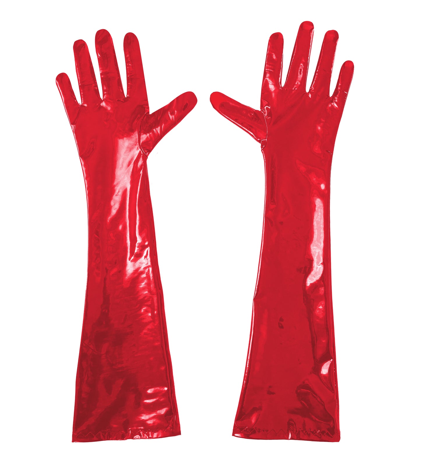Glossy Red Vinyl Gloves – Art of Sex Lora, Size S