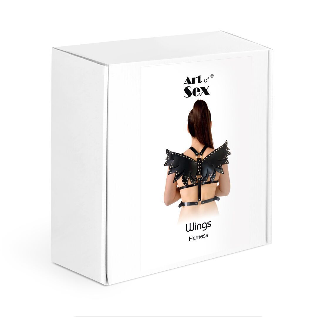 Harness With Wings — Statement Fashion For Rebels With Fire Size L-2XL