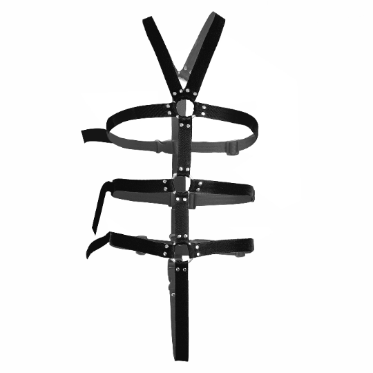 leather bdsm bondage fixation restraints