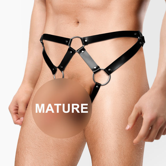 Men’s Erotic Harness Briefs – Bold & Provocative size L-2XL