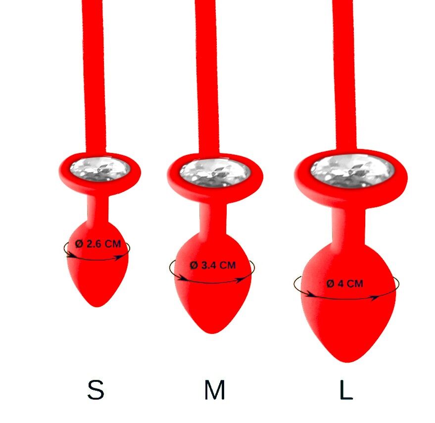 Men's underwear XS-2XL with silicone anal plug Art of Sex - Joni plug S