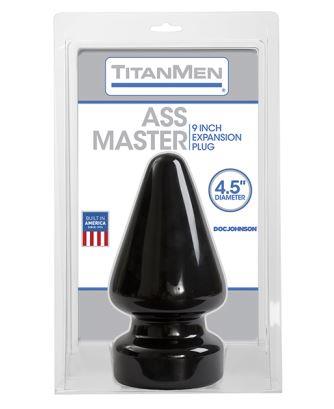 Doc Johnson TitanMen Tools – Butt Plug – 4.5” Ass Master, diameter 11.7 cm