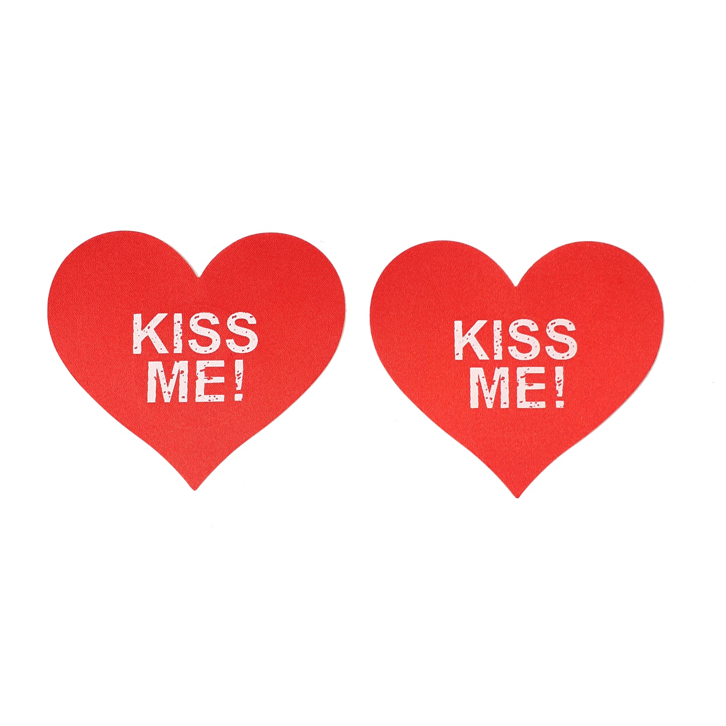 Heart-Shaped “Kiss Me” Pasties – Seductive & Playful Lingerie Accessory