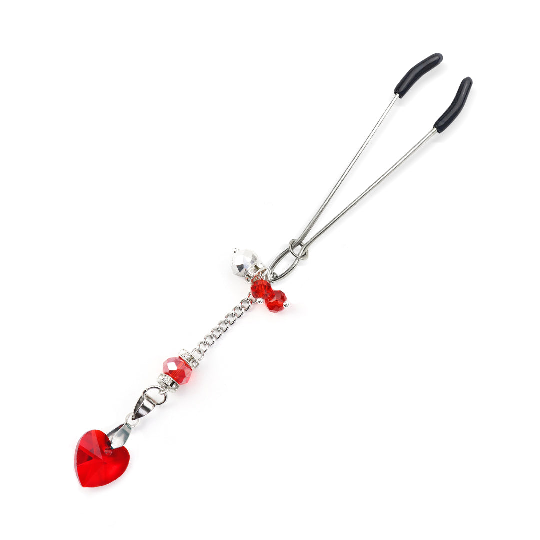 heart clit labia clamp