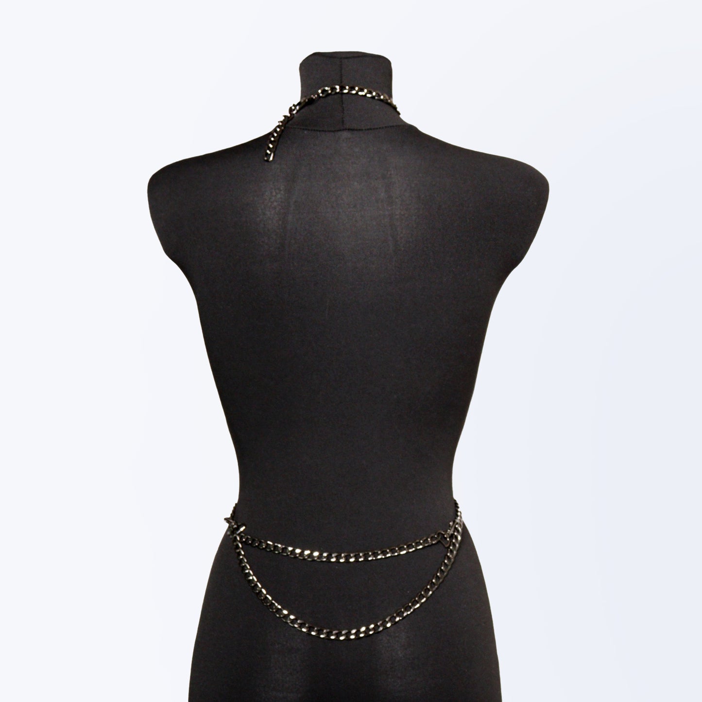 Chain Body Harness – Bold, Stylish & Unapologetically You, Black