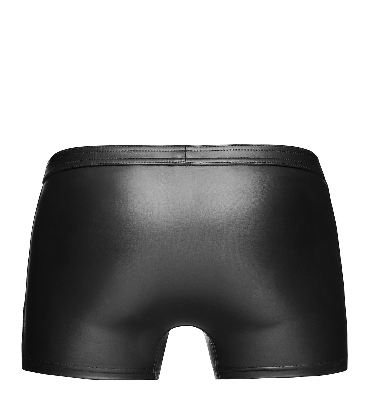 Noir Handmade H006 Men Shorts – Wet-Look Seduction in Every Detail Size 3XL