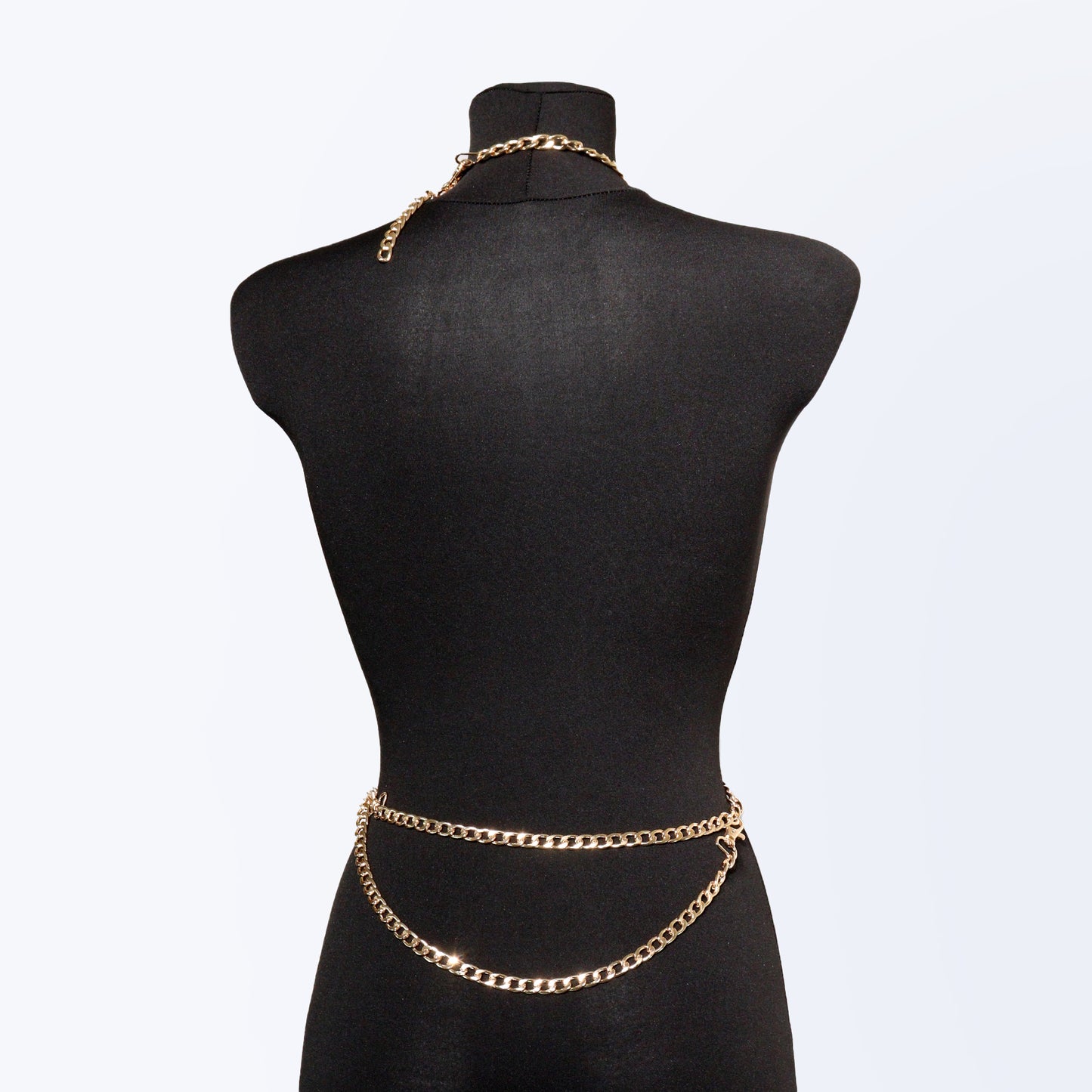 Chain Body Harness – Bold, Stylish & Unapologetically You, Gold