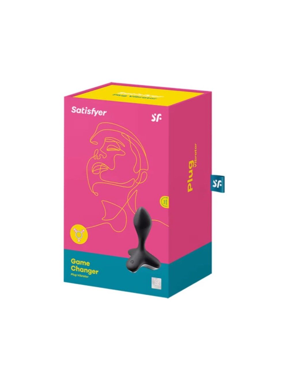 Satisfyer Game Changer anal plug Black