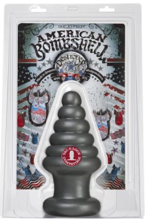 Doc Johnson American Bombshell – Destroyer – Gun Metal, diameter 10.7 cm