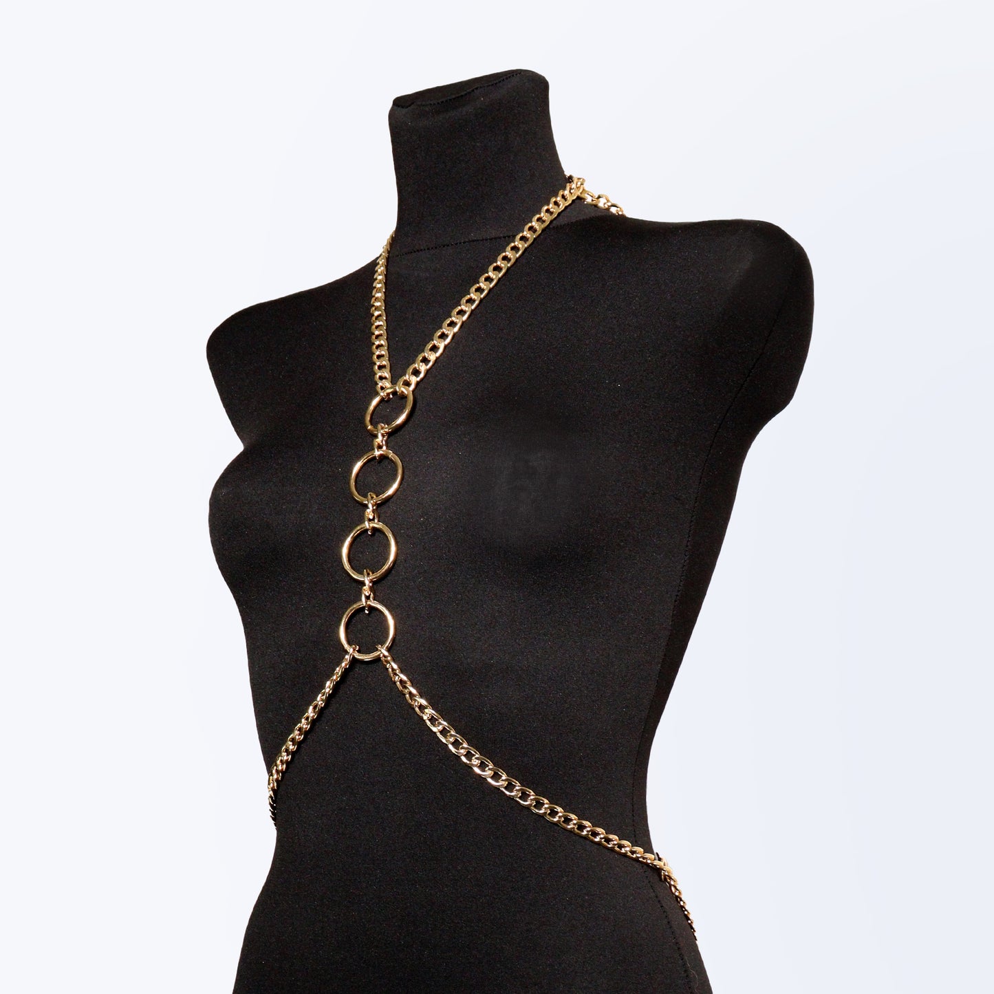 Chain Body Harness – Bold, Stylish & Unapologetically You, Gold