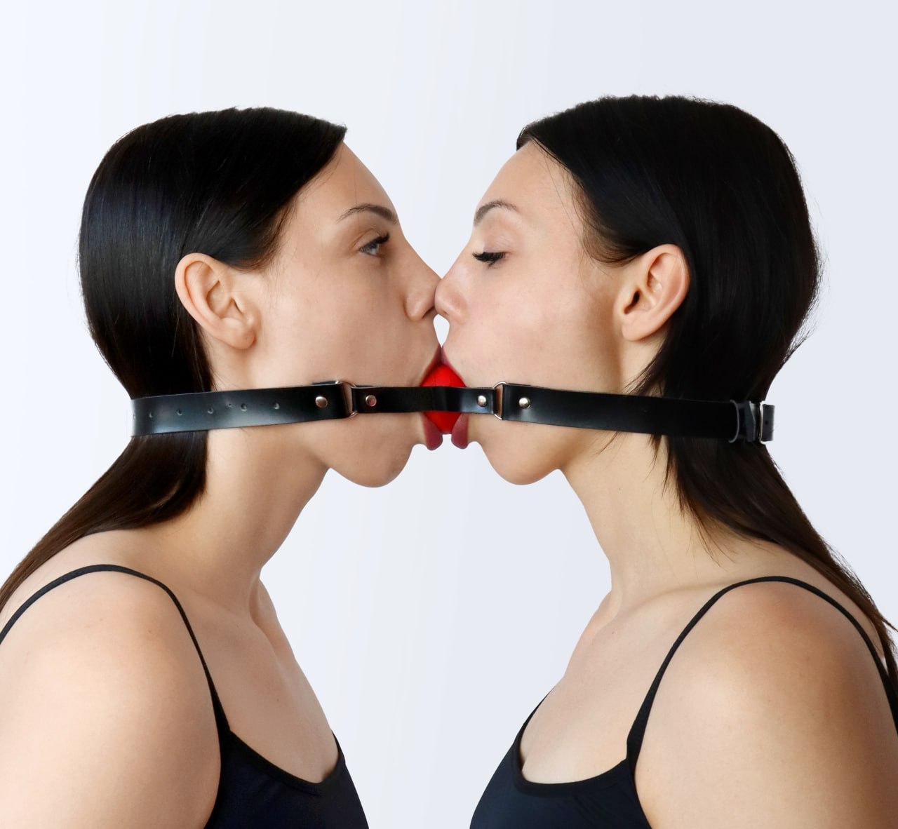 bdsm double ballgag