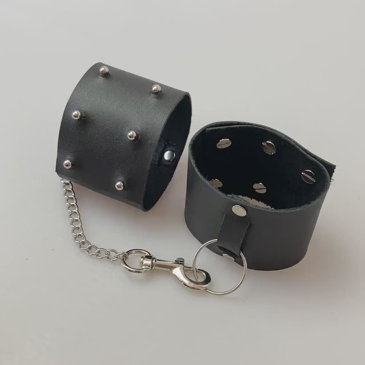 bdsm leather bondage legs cuffs