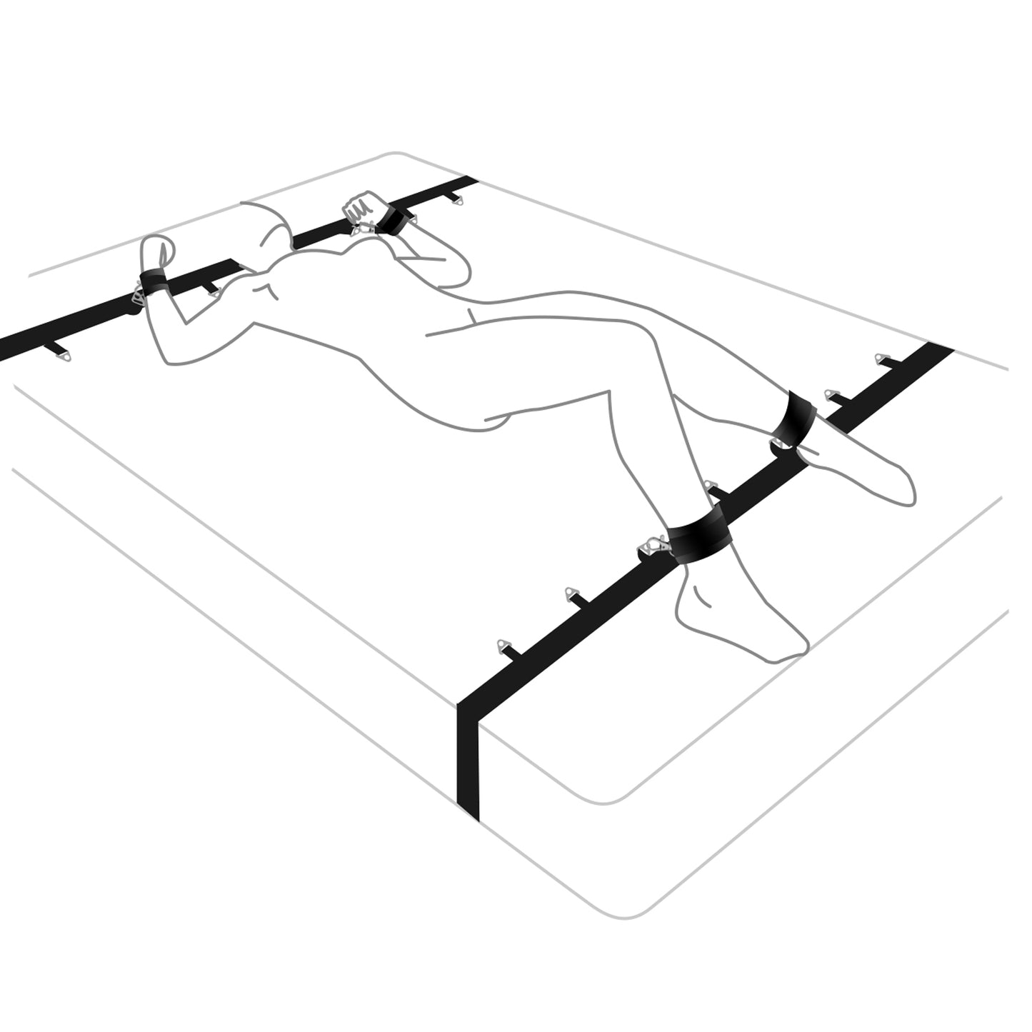 bed bondage restraints