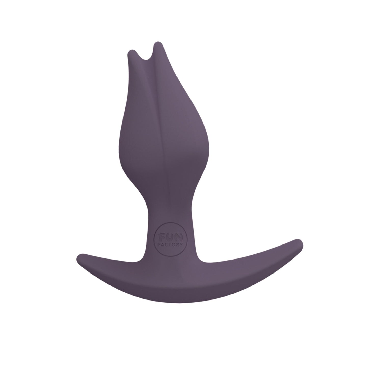 Fun Factory BOOTIE FEM Anal Plug, purple, bud-shaped, 2.9 cm diameter, with a thin anatomical base