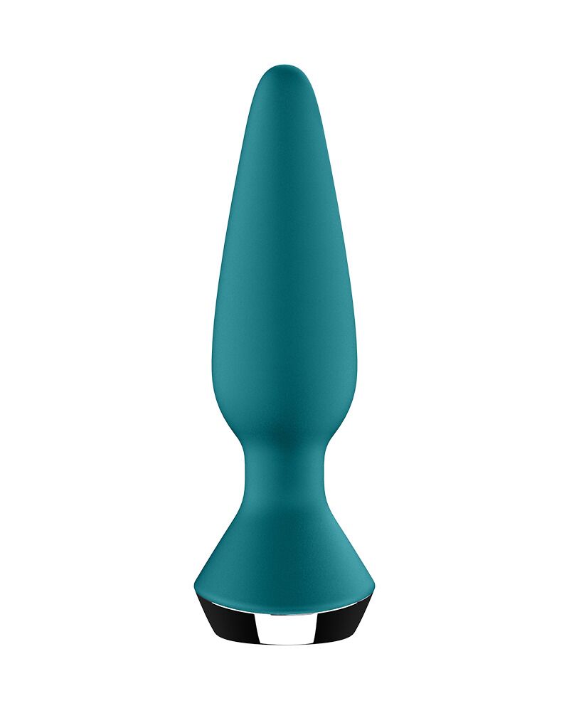 Satisfyer Plug-ilicious 2 Petrol: Dual-Motor Smart Vibrating Anal Plug