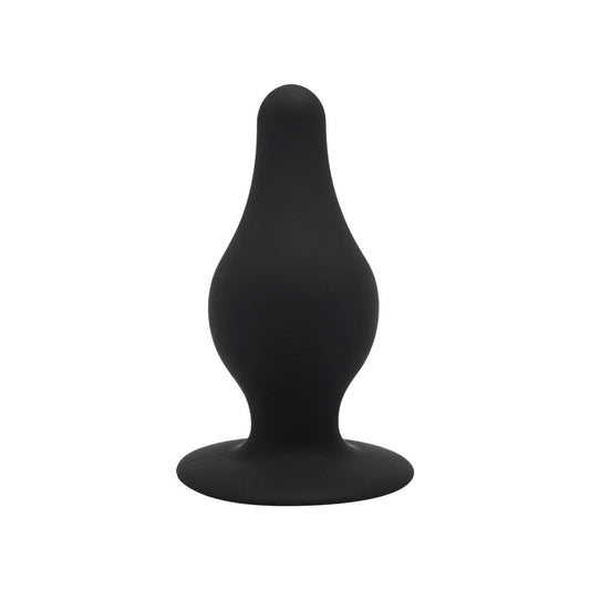 SilexD Anal Plug (Model 2 Size S), Dual-Layer Silicone + Silexpan, Diameter 3.4 cm