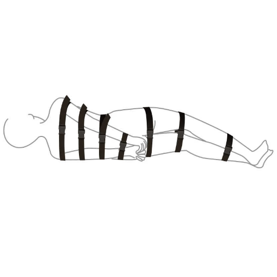bdsm mummification bondage straps all body
