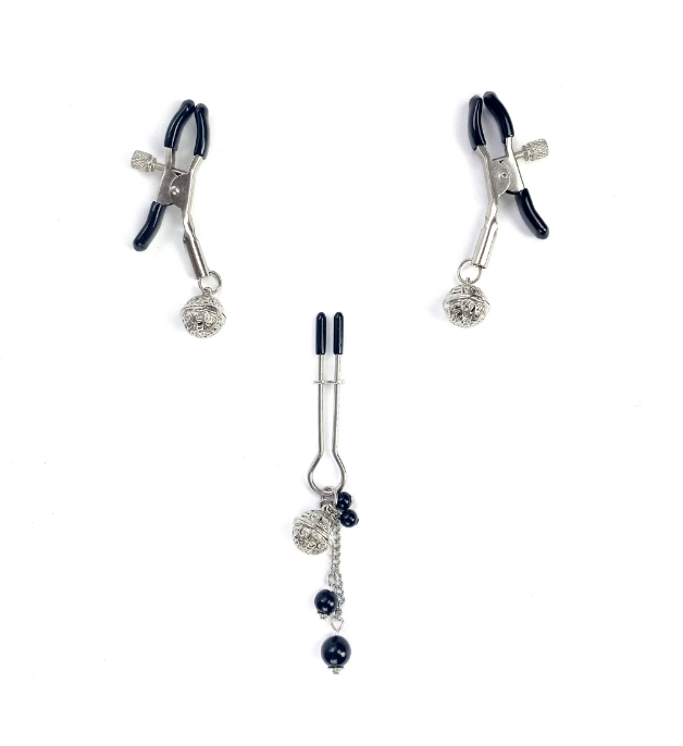 Nipple and clit clamps set