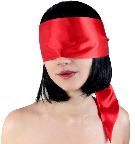 Silk blindfold