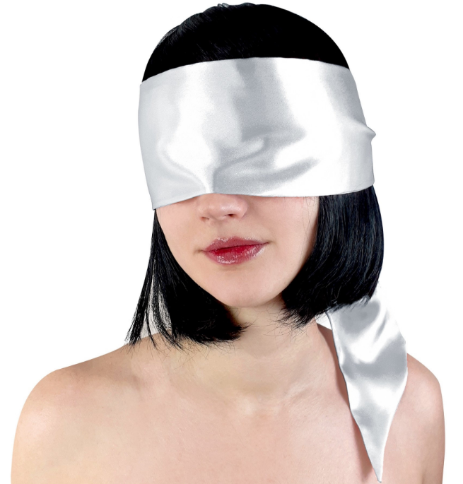 Silk blindfold