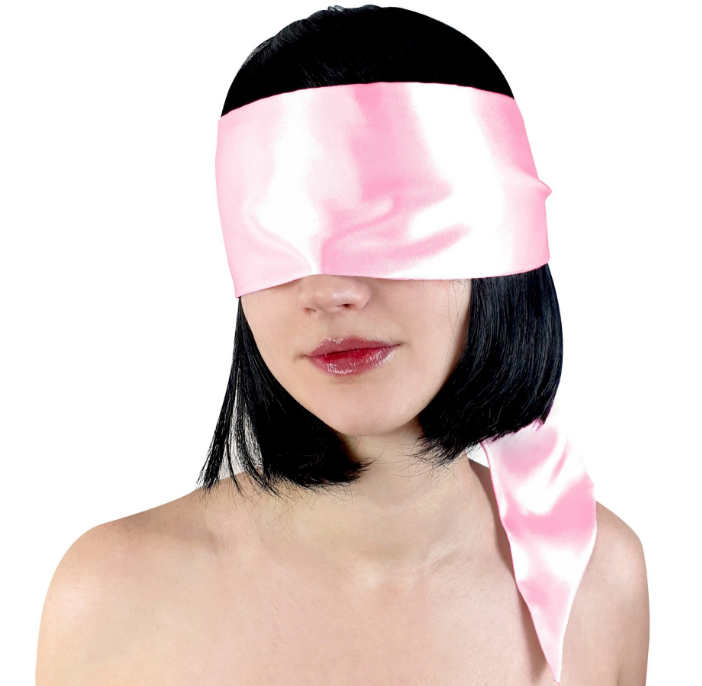 Silk blindfold