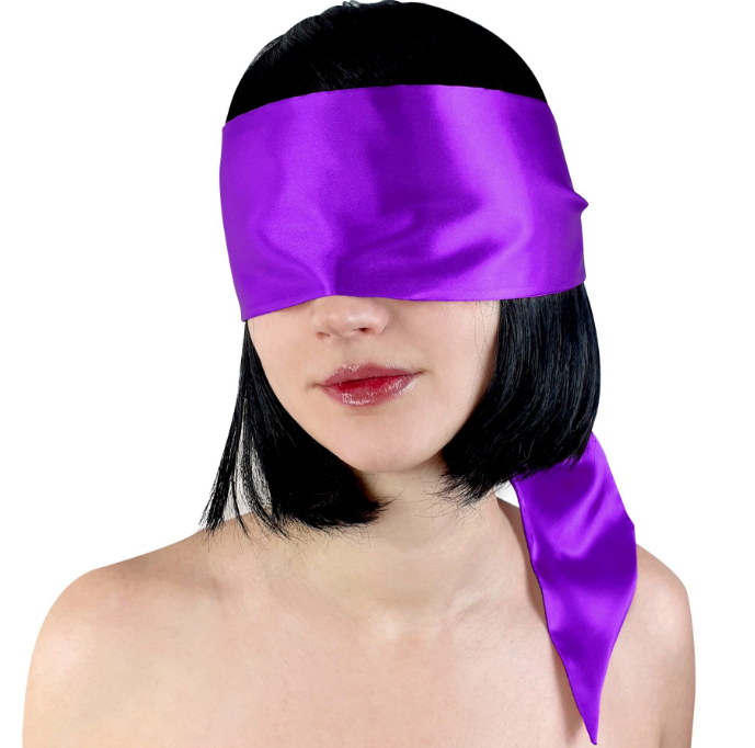 Silk blindfold