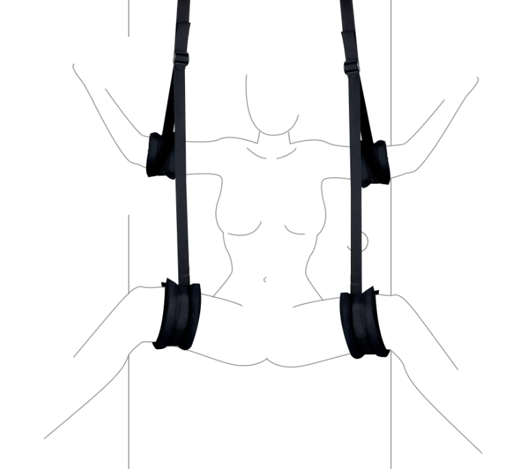 bdsm sex door swing 