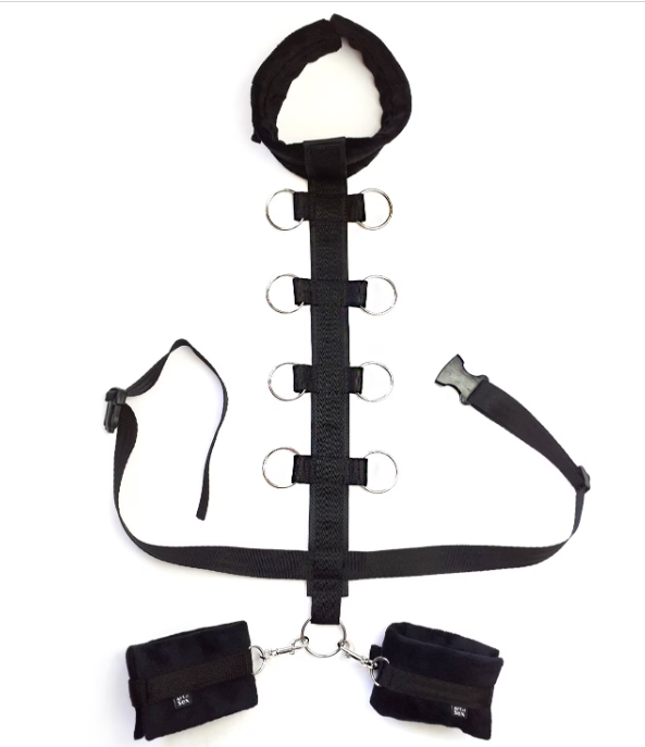 BDSM bondage handcuffs collar Black moon – NeDlyaSkuki