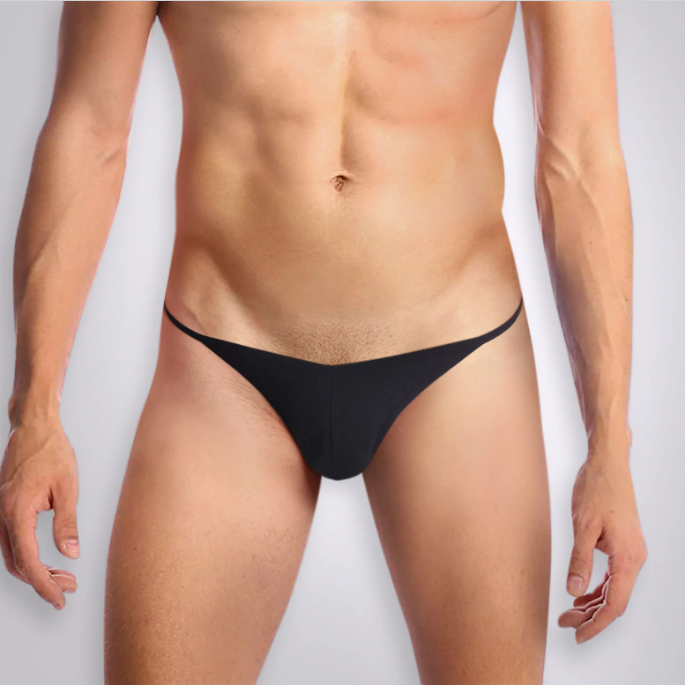 Men's butt silicone plug panties