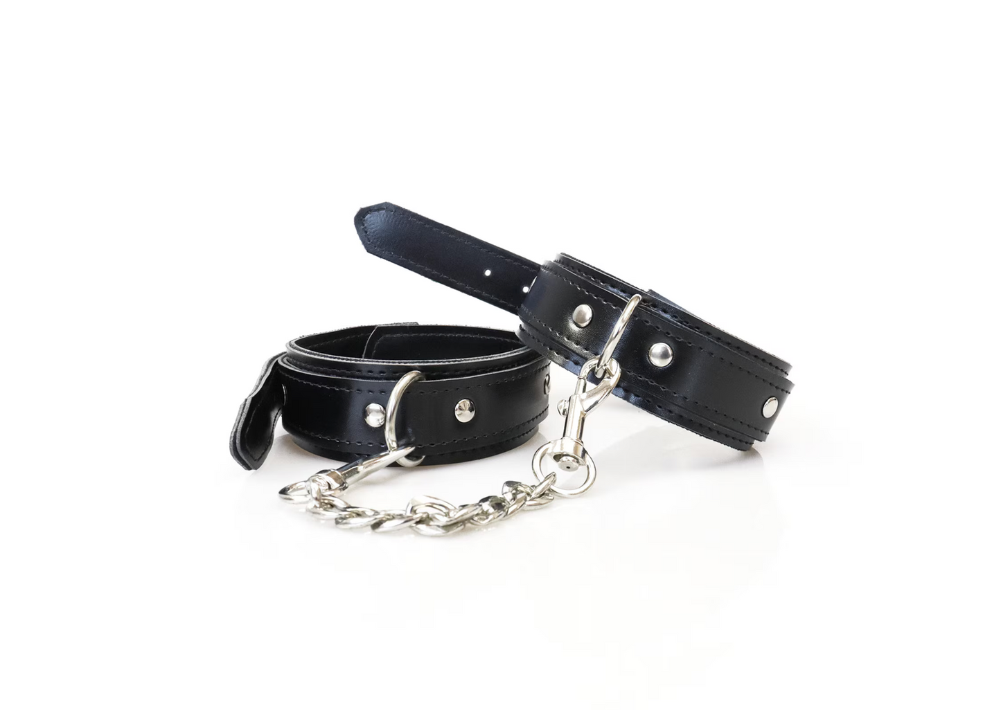 Hand and ankle cuffs, eco leather