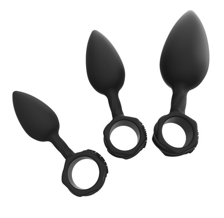 Bathmate Anal Training Plugs Set – diameters 2.5 cm – 3.1 cm – 3.8 cm