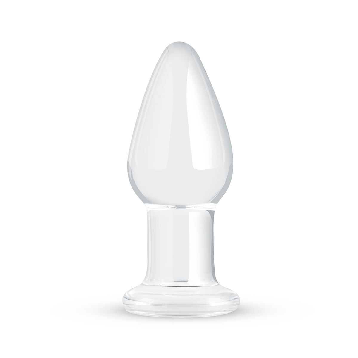 Glass anal plug Gildo Glass Buttplug No. 24, ⌀3.9 cm