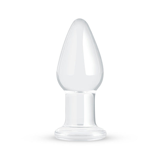 Glass anal plug Gildo Glass Buttplug No. 24, ⌀3.9 cm