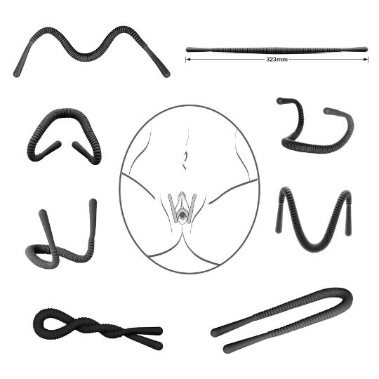 Labia Spreader, vagina restrains