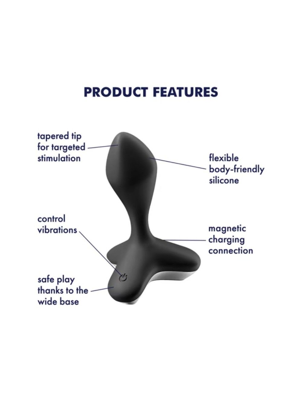 Satisfyer Game Changer anal plug Black