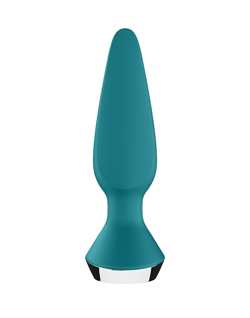 Satisfyer Plug-ilicious 2 Petrol: Dual-Motor Smart Vibrating Anal Plug