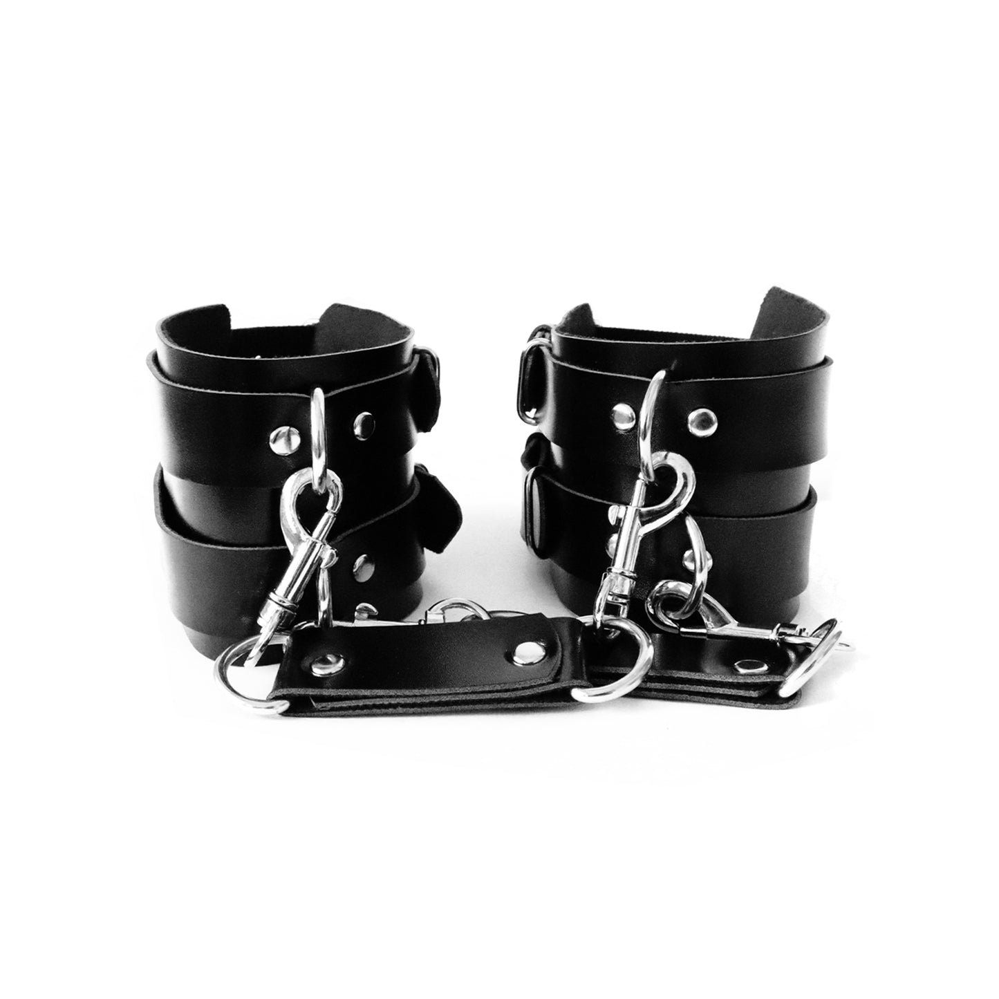 Explore the Realm of Sensuality with Exquisite Leather Handcuffs