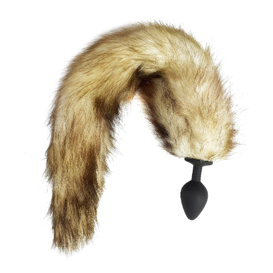 Аnal plug tail eco fur