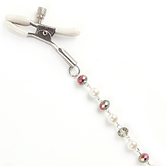 Pearl nipple clamps