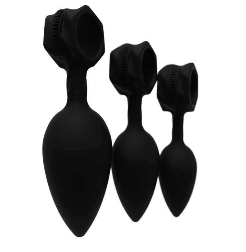 Bathmate Anal Training Plugs Set – diameters 2.5 cm – 3.1 cm – 3.8 cm