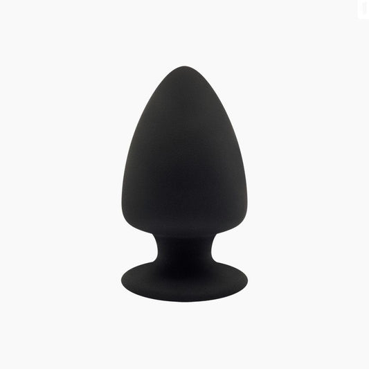 Anal plug SilexD (Model 1 size S) dual-layer, silicone + Silexpan, diameter 5 cm